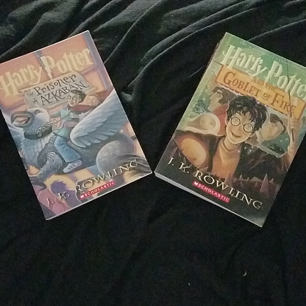 The 3rd and 4th book in the Harry Potter Series